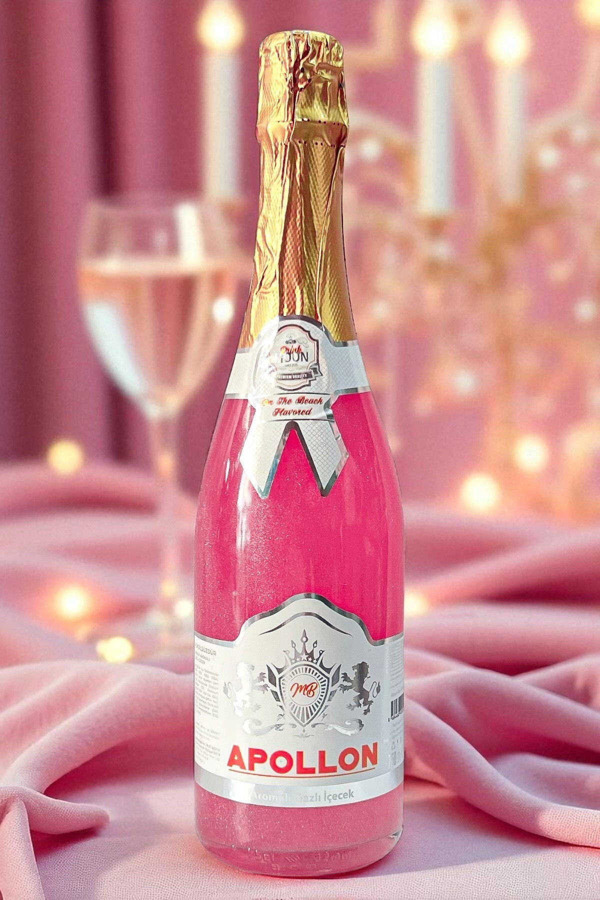 Apollon Simli Alkolsüz Şampanya Sex On The Beach Aromalı Içecek
